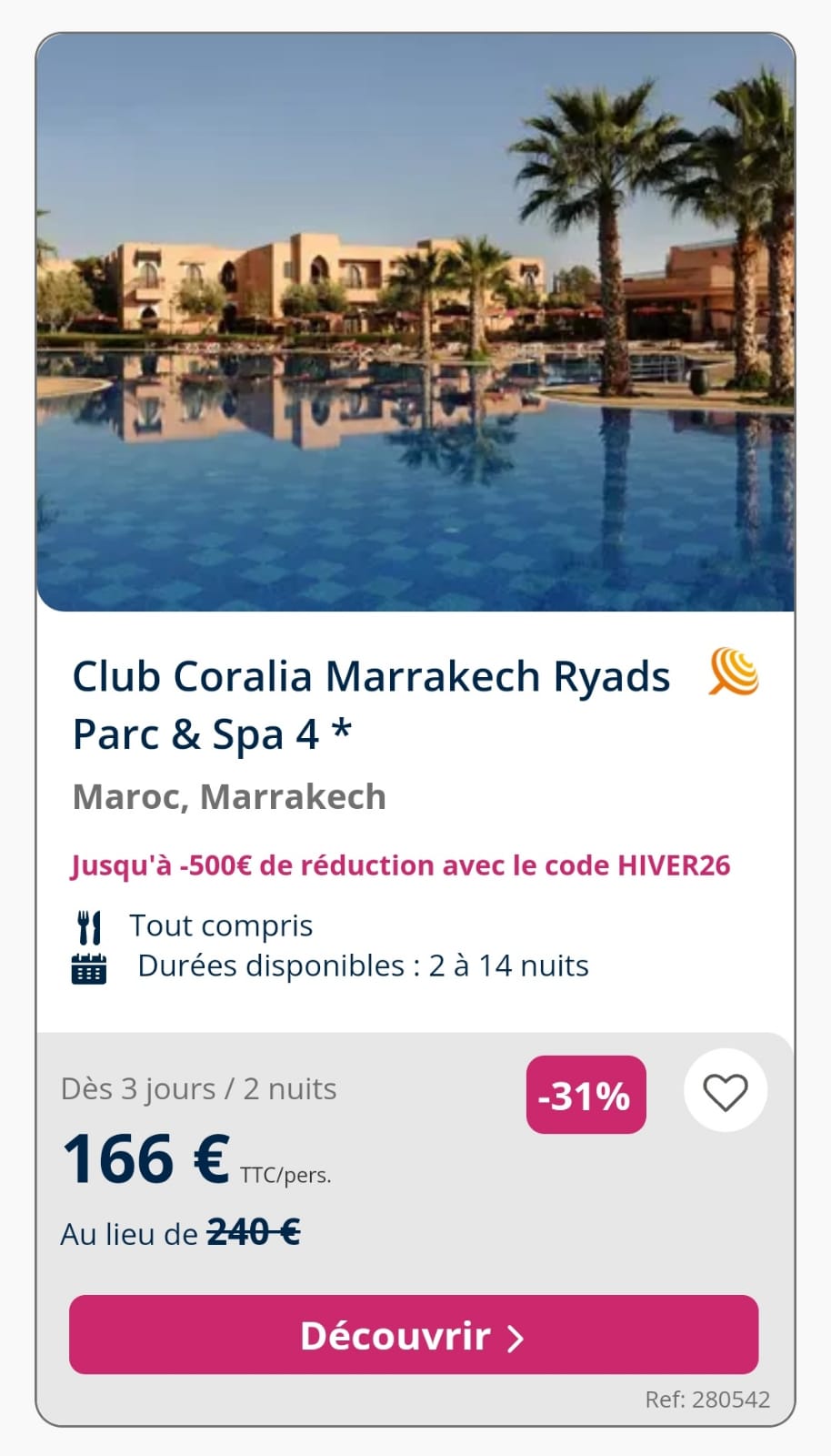 CORALIA MARRAKECH